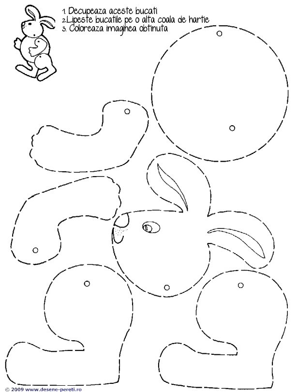 planse educative lucru manual puzzle